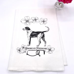 Foxhound Tea Towel