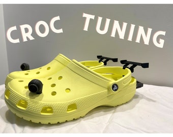 Croc Tuning Kit! Car Spoiler Wing, Diffuser, Turbo and Exhaust