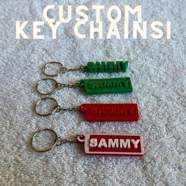 Tailored to You: 3D Printed Key Chains that Echo Your Unique Vibe. Every Jingle Reflects Personalized Artistry, Making Each Twist!!!