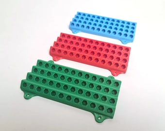 Drill Bit Organizer | Screwdriver 1/4 bit wall holder | 3D Printed