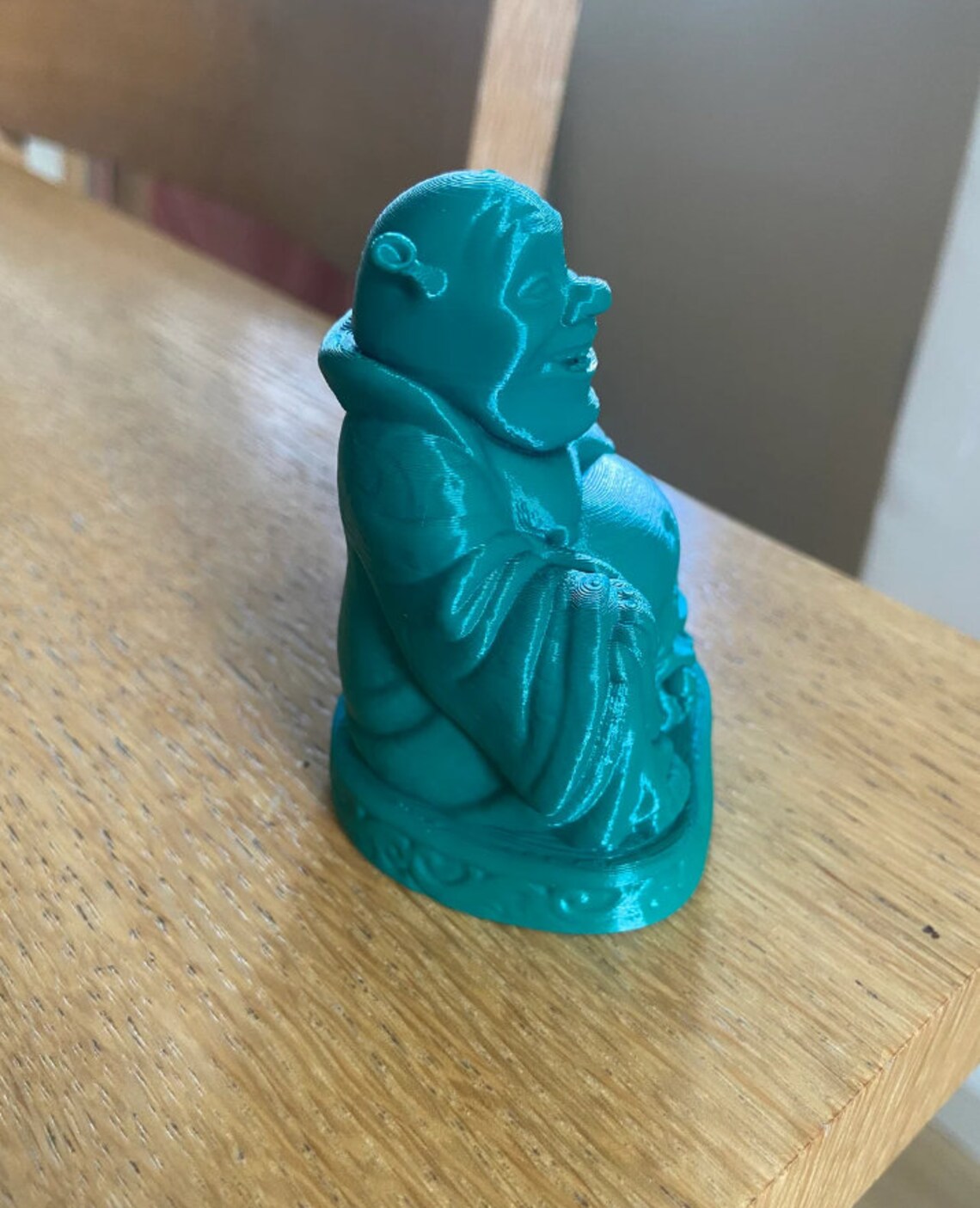 Shrek Buddha Statue 3D Print Shrek Gift Funny Happy Buddha Etsy