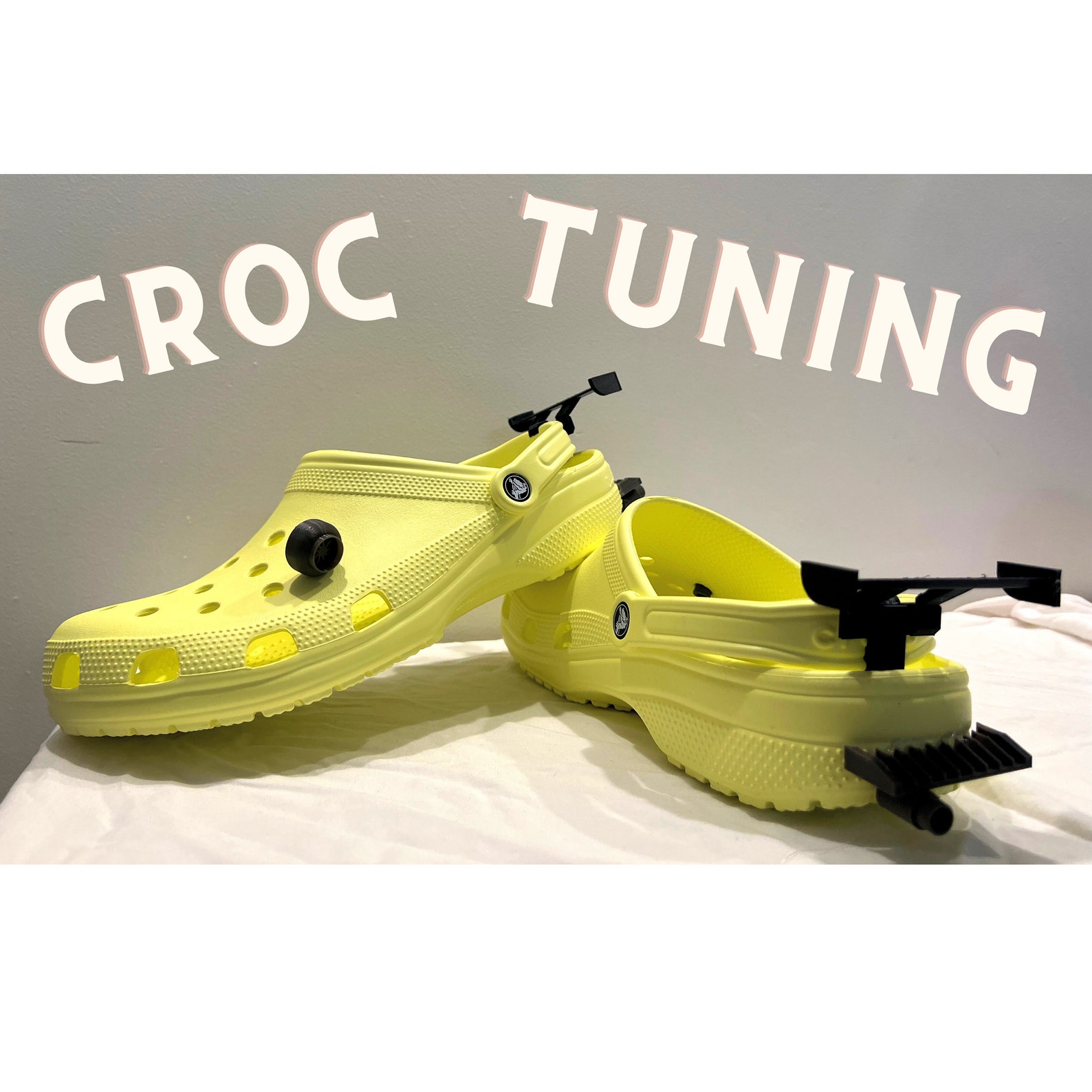 Croc Tuning Kit Car Spoiler Wing, Diffuser, Turbo and Exhaust for Your