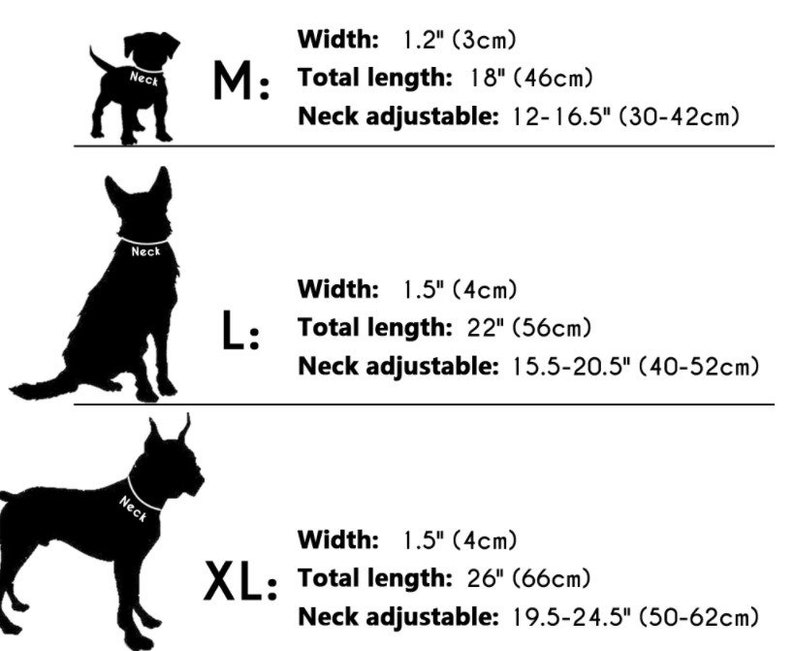 Collier pour chien personnalisé en cuir robuste rembourré Collier pour chien personnalisé Collier pour chien en cuir épais image 10