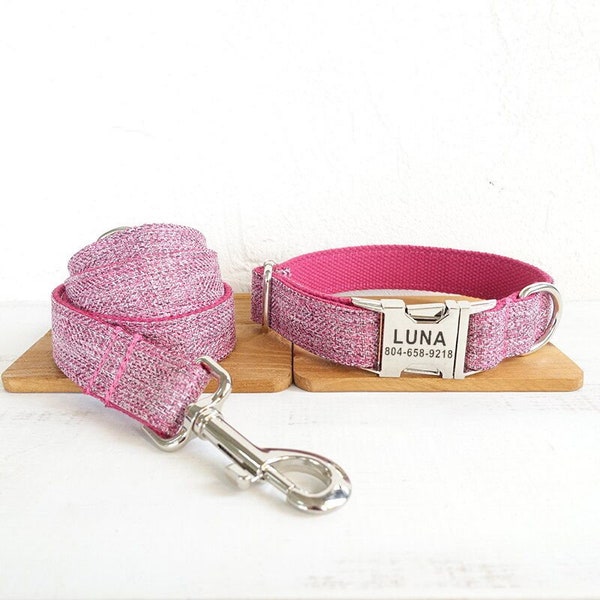Purple Dog Collar Etsy