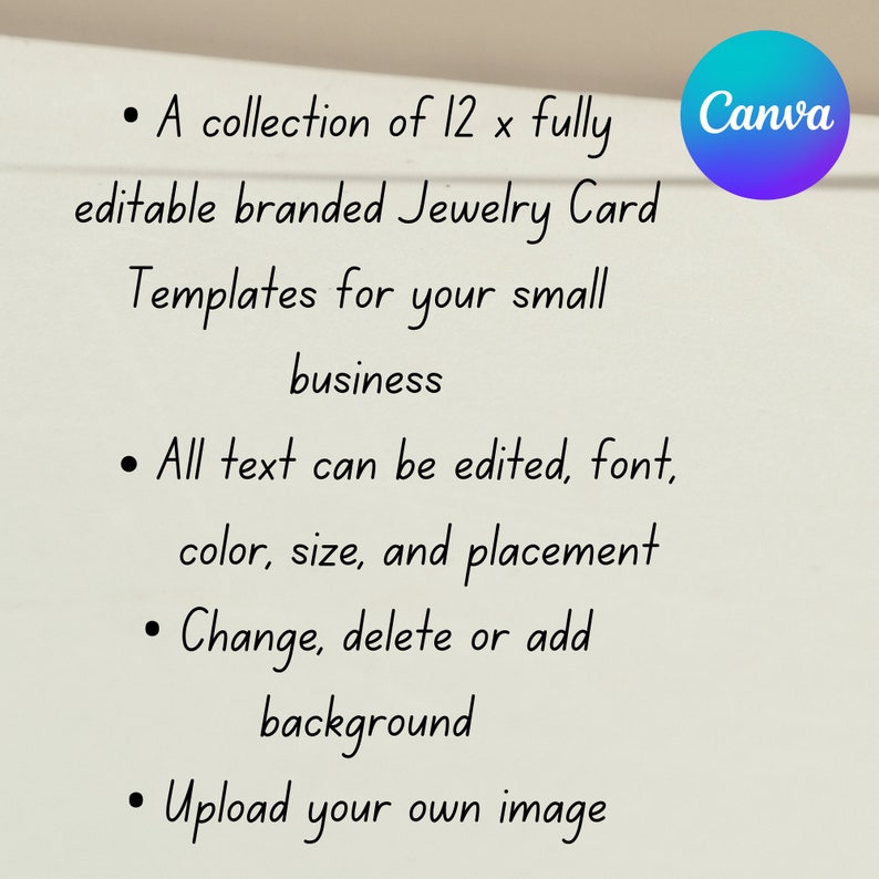 Custom Earring Cards for Jewelry Packaging Unique Earring Etsy