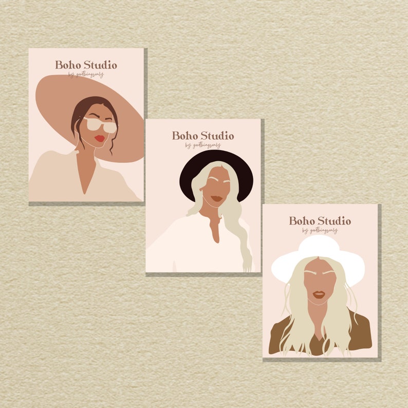 Custom Jewelry Display Card, Earring Card, Earring Card Template, Editable Earring Card, Boho Jewelry Card, Custom Earring Card Packaging