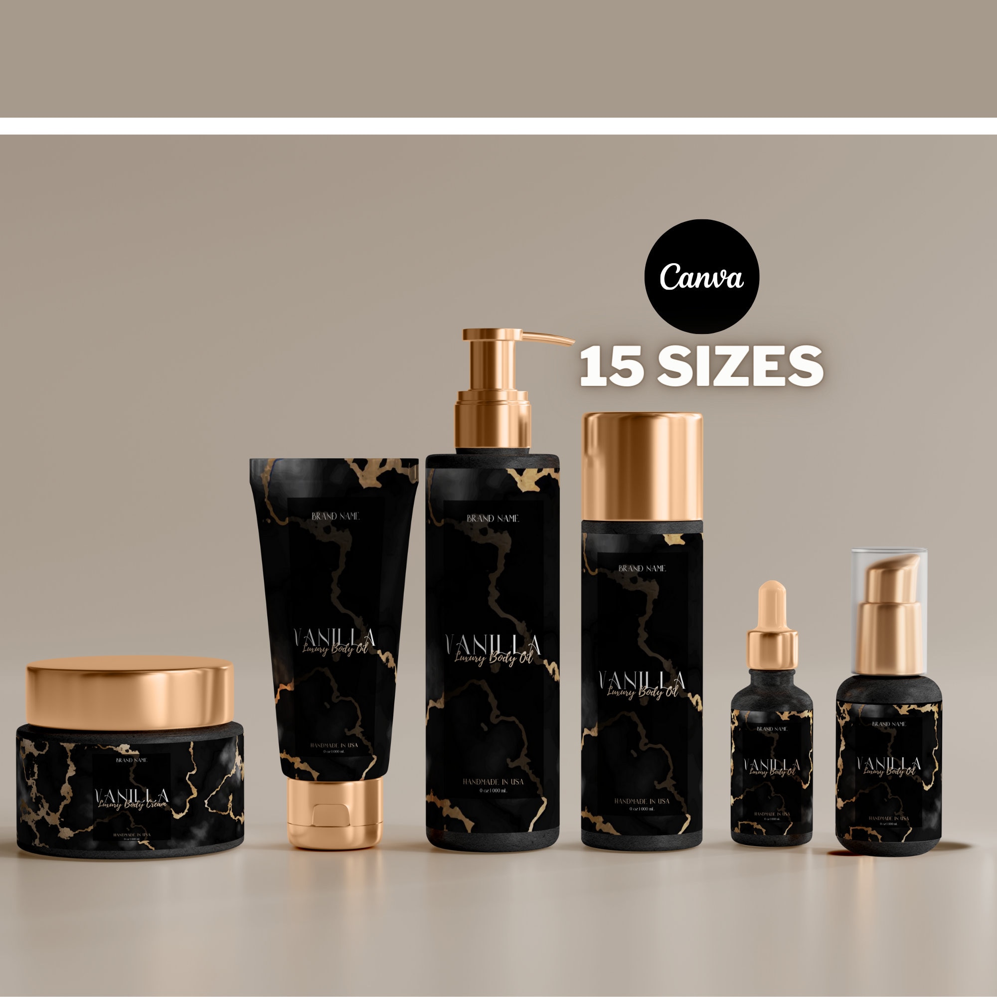 Custom Labels for Cosmetic Bottles | Beauty Product Label Packaging ...