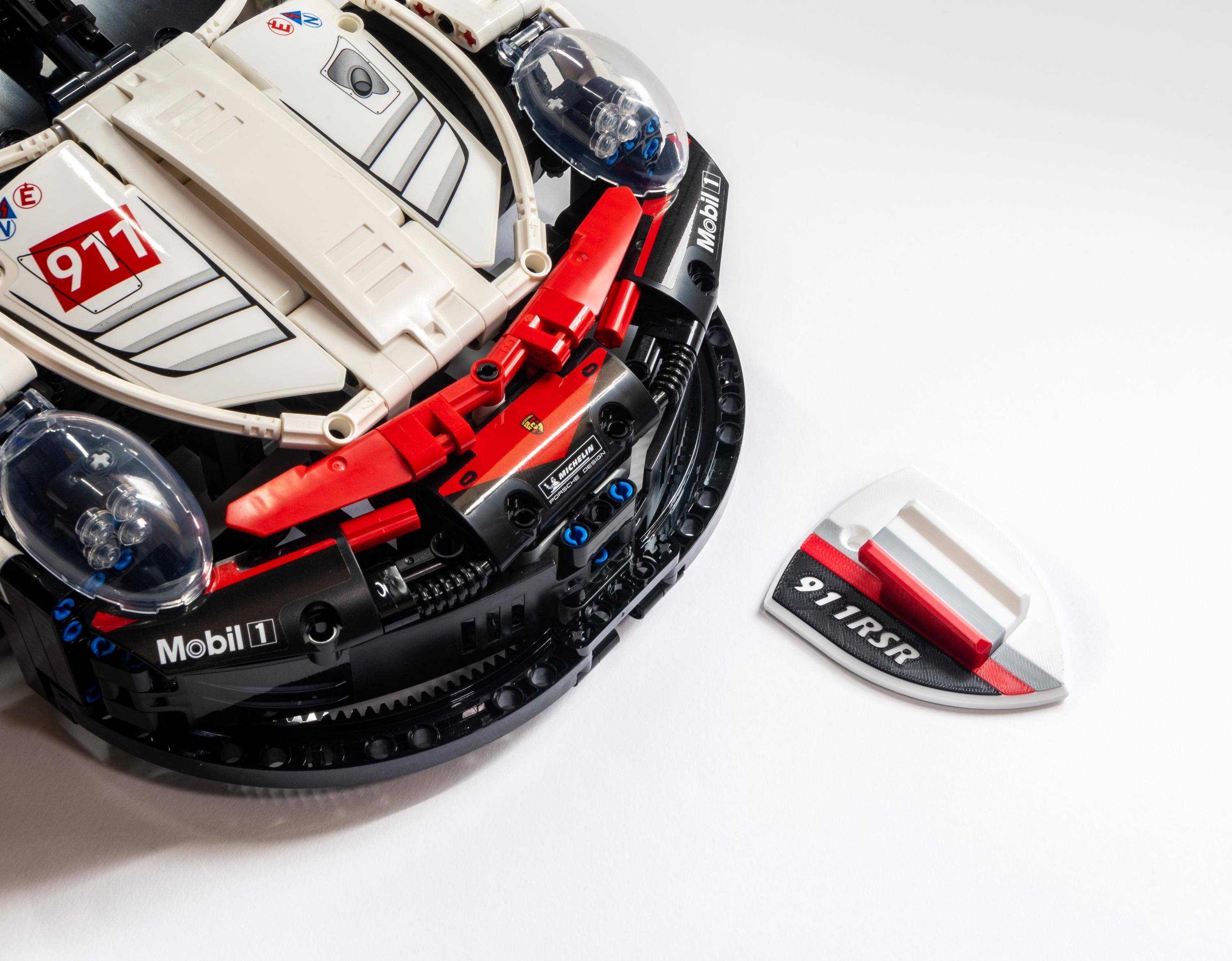 Support mural pour Lego Porsche 911 RSR