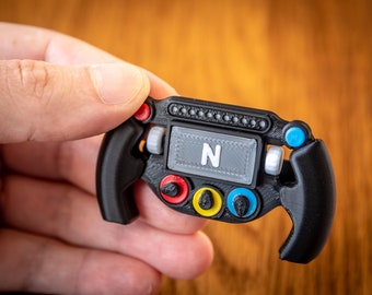 1/4 scale miniature F1 steering wheel