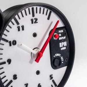 Drag Racing Clock - Rev Counter Inspired - Etsy