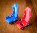 Bucket seat phone holder product logo