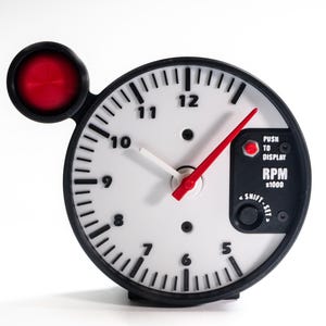 Drag Racing Clock - Rev Counter Inspired - Etsy