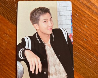 Offical BTS Permission to Dance Mini Photo Card RM/ Namjoon 2/8