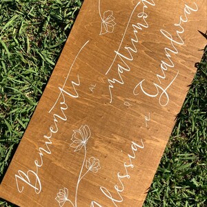 WEDDING BOARD benvenuti
