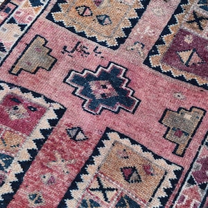 4x11 Runner Rug, Soft Rug, Wool Rug, Herki Runner Rug, 4x11 Turkish Runner, 4x11 Vintage Runner, Handmade Rug, Natural Rug, Anatolian Rug