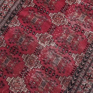 3x5 Rug, Turkish Rug 3x5, 3x5 Vintage Rug, Anatolian Rug, Eclectic Rug, Decor Rug,Bath Mat,Oushak Rug 3x5,Handmade Wool Rug,Boho Rug,3x5,Rug