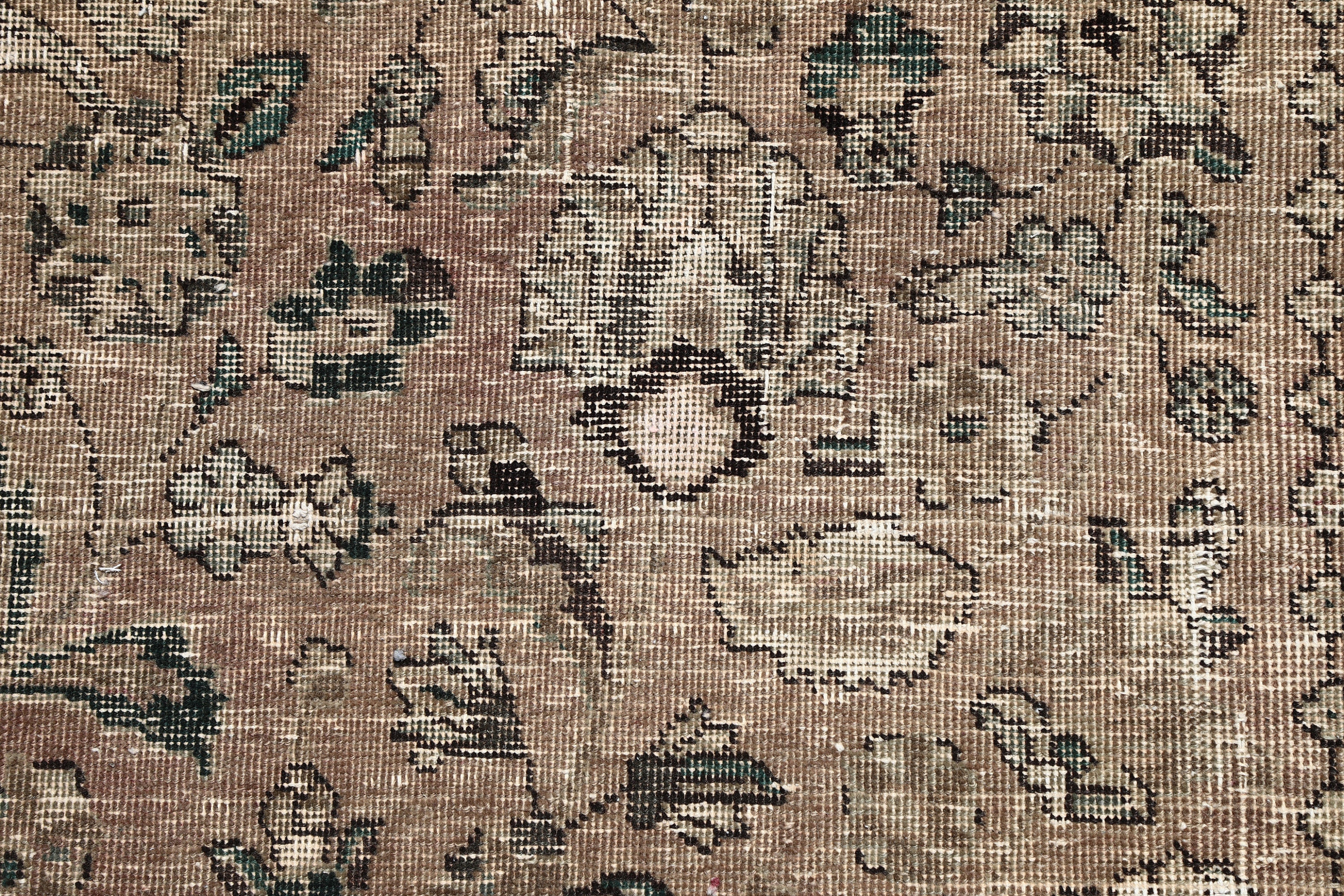 3x13インチのトルコ製ヴィンテージランナーラグ：ボヘミアン