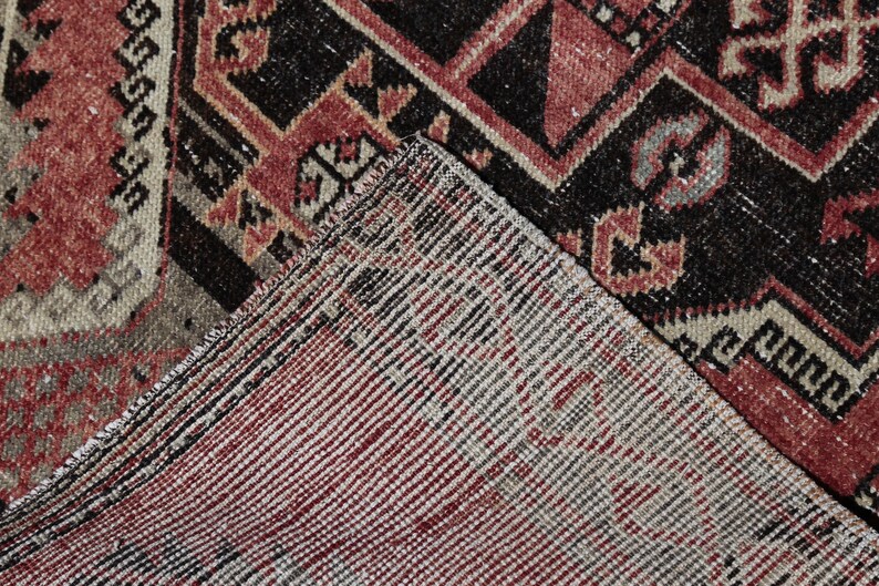 3x11 Runner Rug, Antique Vintage Runner, 3x11 Vintage Runner, 3x11