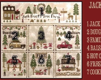 Jack Frost's Tree Farm by Little House Needleworks