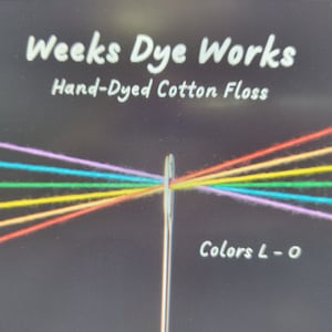 Weeks Dye Works Floss L - O