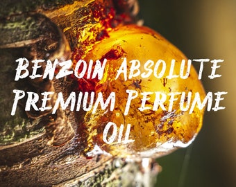 Benzoin Absolute Premium Perfume Oil (Sweet, Gummy and Reisonous)