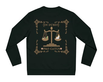 Law sweater -When in doubt for the cat- gift for lawyers, law students, lawyers, judges, notaries, law. BLAW BLAW - Essentials