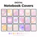 Cute Digital Notebook Covers Goodnotes Notability Etc Kawaii Pastel - Etsy