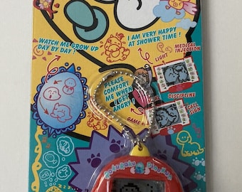 NEW Dinkie Dino Raku Raku Dinokun Japanese Virtual Pet TK-910 Red