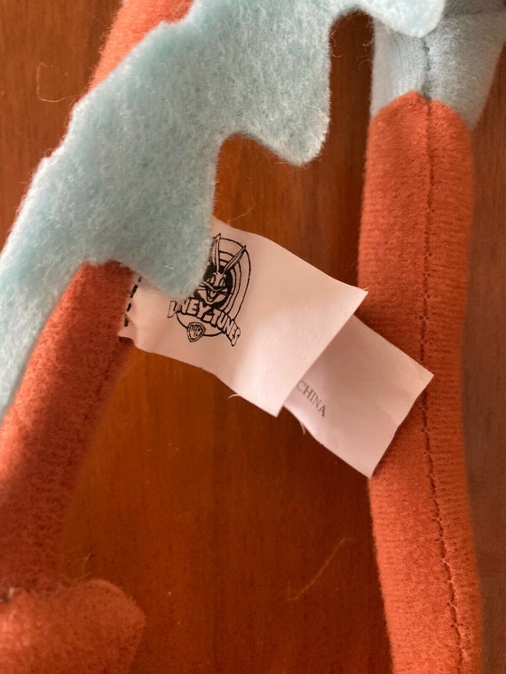 NEW Vintage 1998 Looney Tunes Road Runner Plush Toy Warner