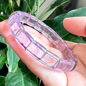 High Quality Unique Phantom Amethyst Bracelet