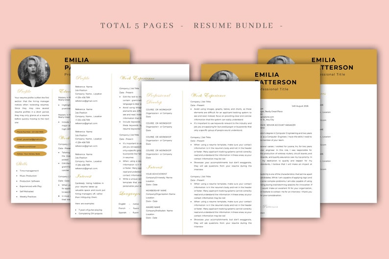 Resume Template Professional - Il 794xN.5528392343 Hld5 