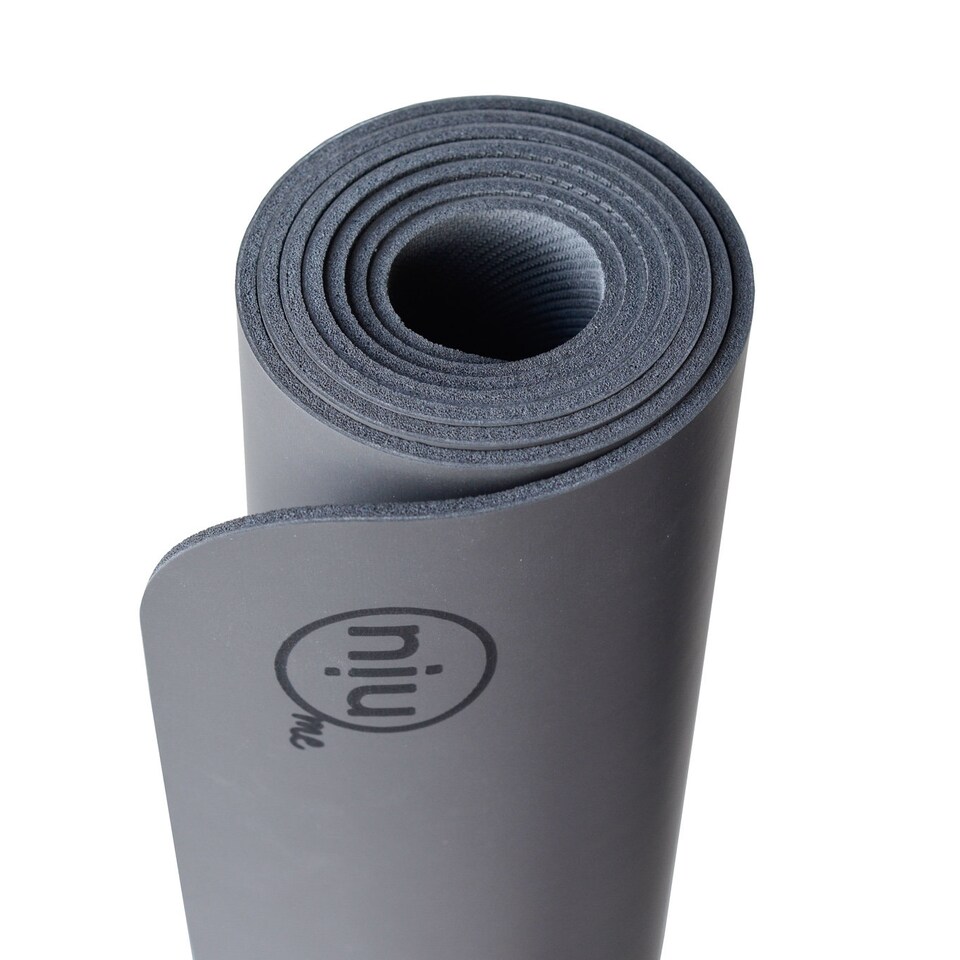 Premium Yoga Mat INSTANT Grip PU Pro Cosmic Grey