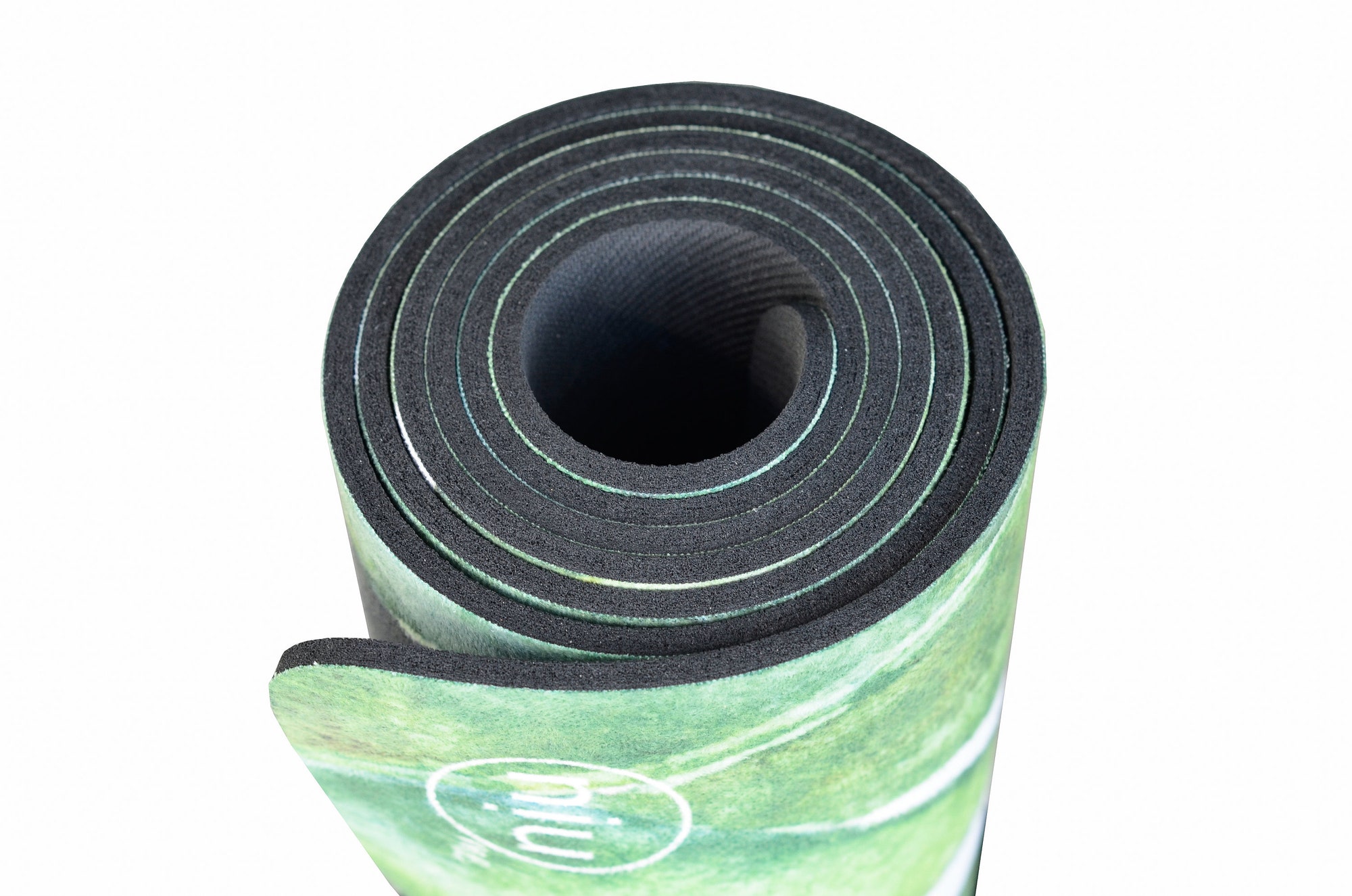 Premium Eco Rubber Yoga Mat Banana Leaf