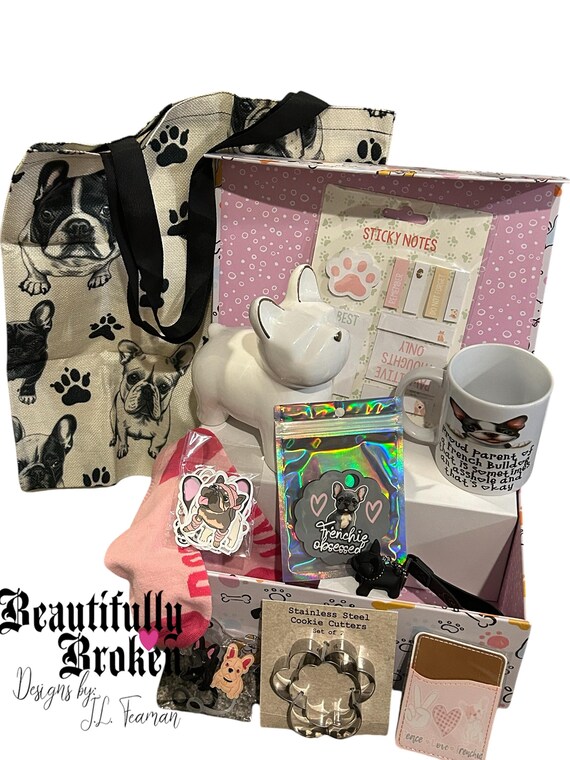 French Bulldog Care Package, Frenchie Gift Set, Frenchie  display picture 1