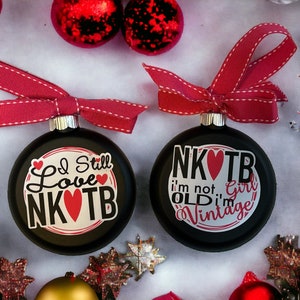 New Kids inspired Christmas ornaments- several options to choose from!