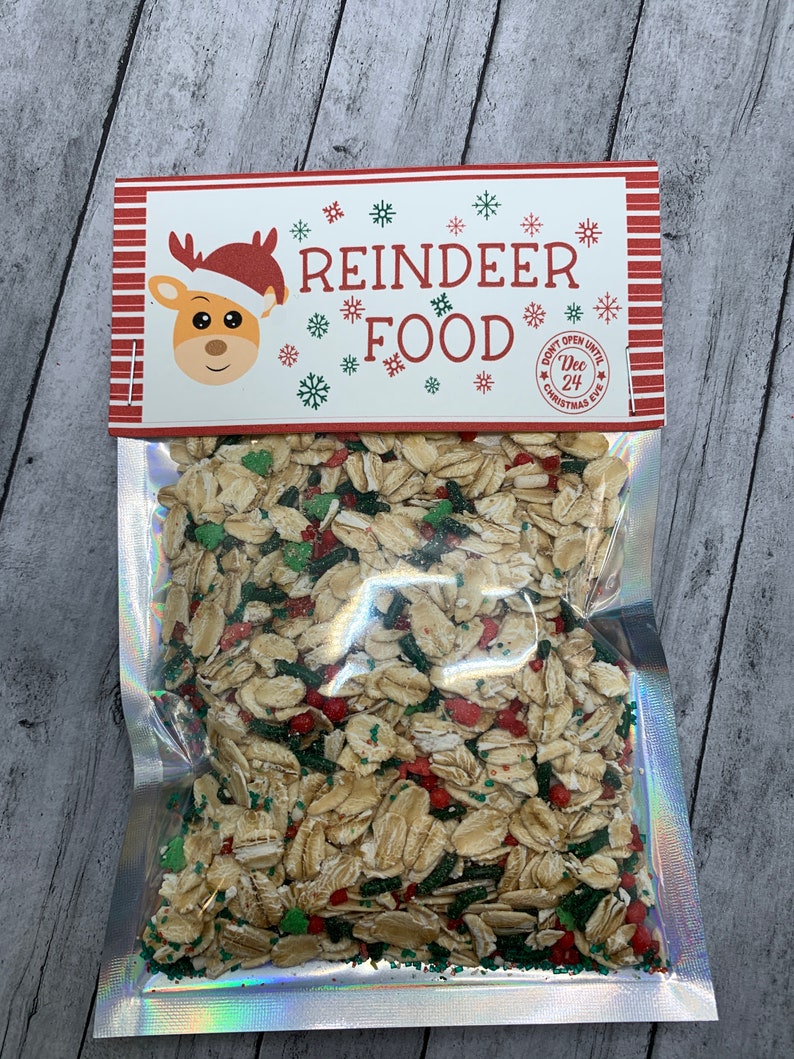 Reindeer Food for Christmas Eve Perfect to Keep the Magic - Etsy