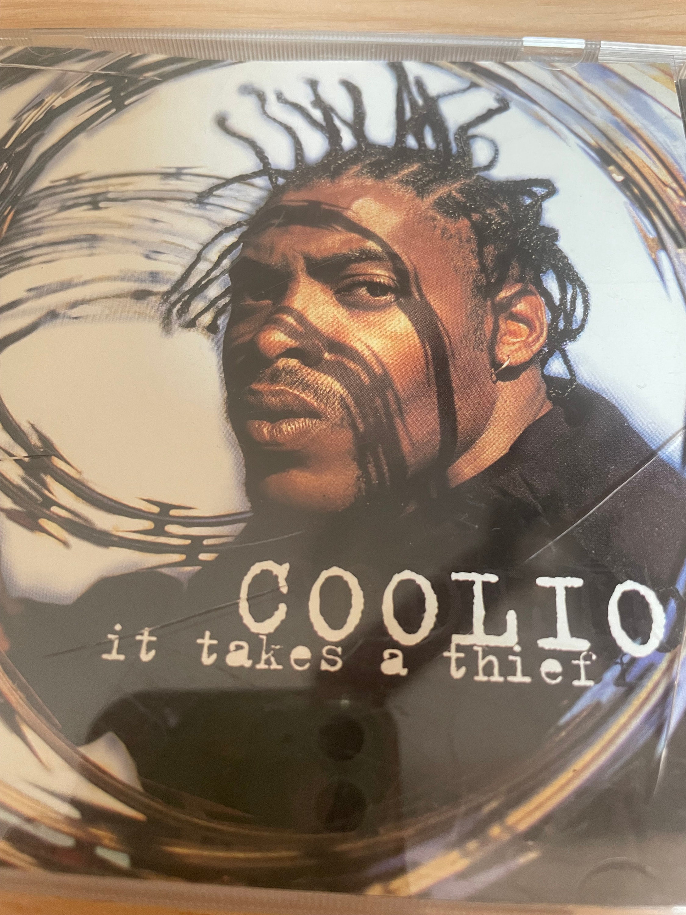 Vintage Rap Hip Hop Music CD Coolio It Takes a Thief - Etsy