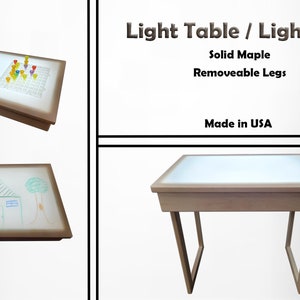 The Dynamic Duo: Building A Sensory Light Table (on the cheap!)