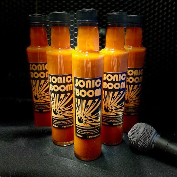 Sonic Boom Hot Sauce