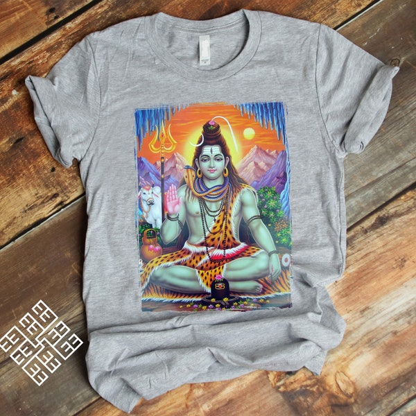 Om Namah Shivaya Tee Shirt, Hinduism Supreme Lord Shyva T Shirt, Religious T Shirt, Hindu God Shiva Tee, Shiva Yoga Meditation T Shirt Gift