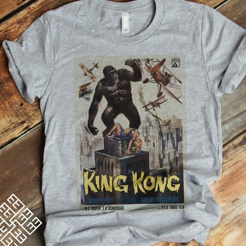 Vintage King Kong Tee Shirt the King Kong Vintage Movie Etsy