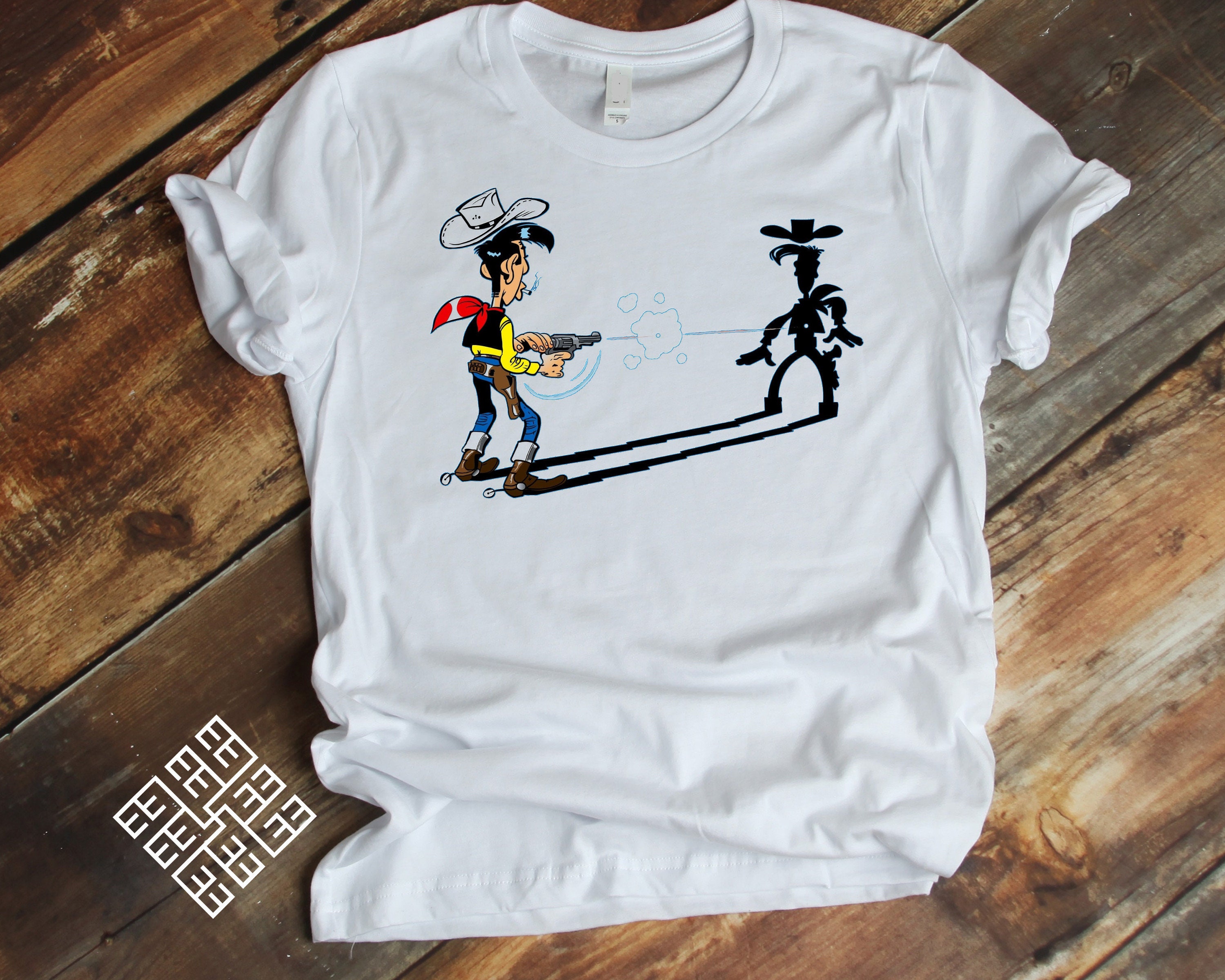 Lucky Luke T Shirt - Etsy | T-Shirts