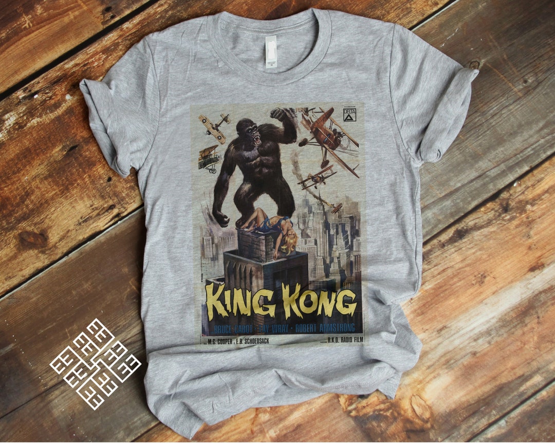 Vintage King Kong Tee Shirt, the King Kong Vintage Movie Poster