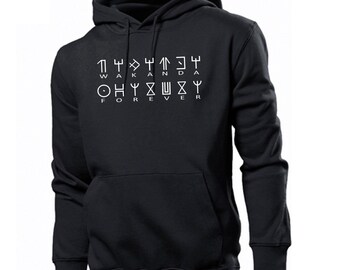Chadwick Bosman 43 Wakanda Forever Men Performance Pullover Hoodie-Personality Wild Hooded Sweatshirt White Chadwick Bosman 43 Wakanda Forever Men Performance Pullover Hoodie-Personality Wild Hooded Sweatshirt White