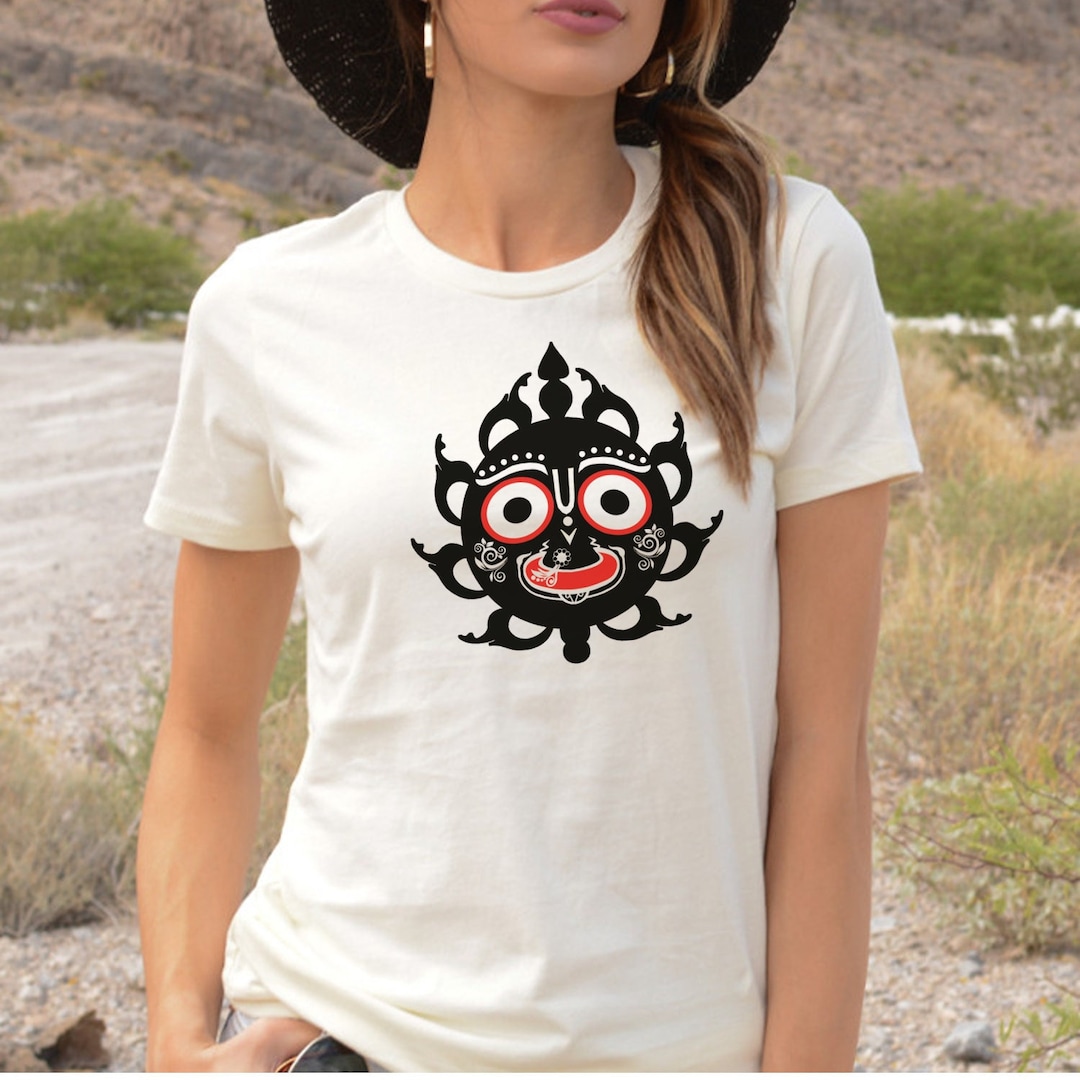 Lord Jagannath Tee Shirt, Hare Krishna T Shirt, Indian God of the Universe, Hindu Spiritual