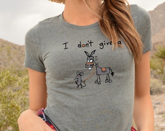 Vulgar American Slang Tee Shirt, Term I Don't Give A Rat's Ass T Shirt, Rat's Ass Graphic Tee, Damn T Shirt, Funny Quote T Shirt Gift