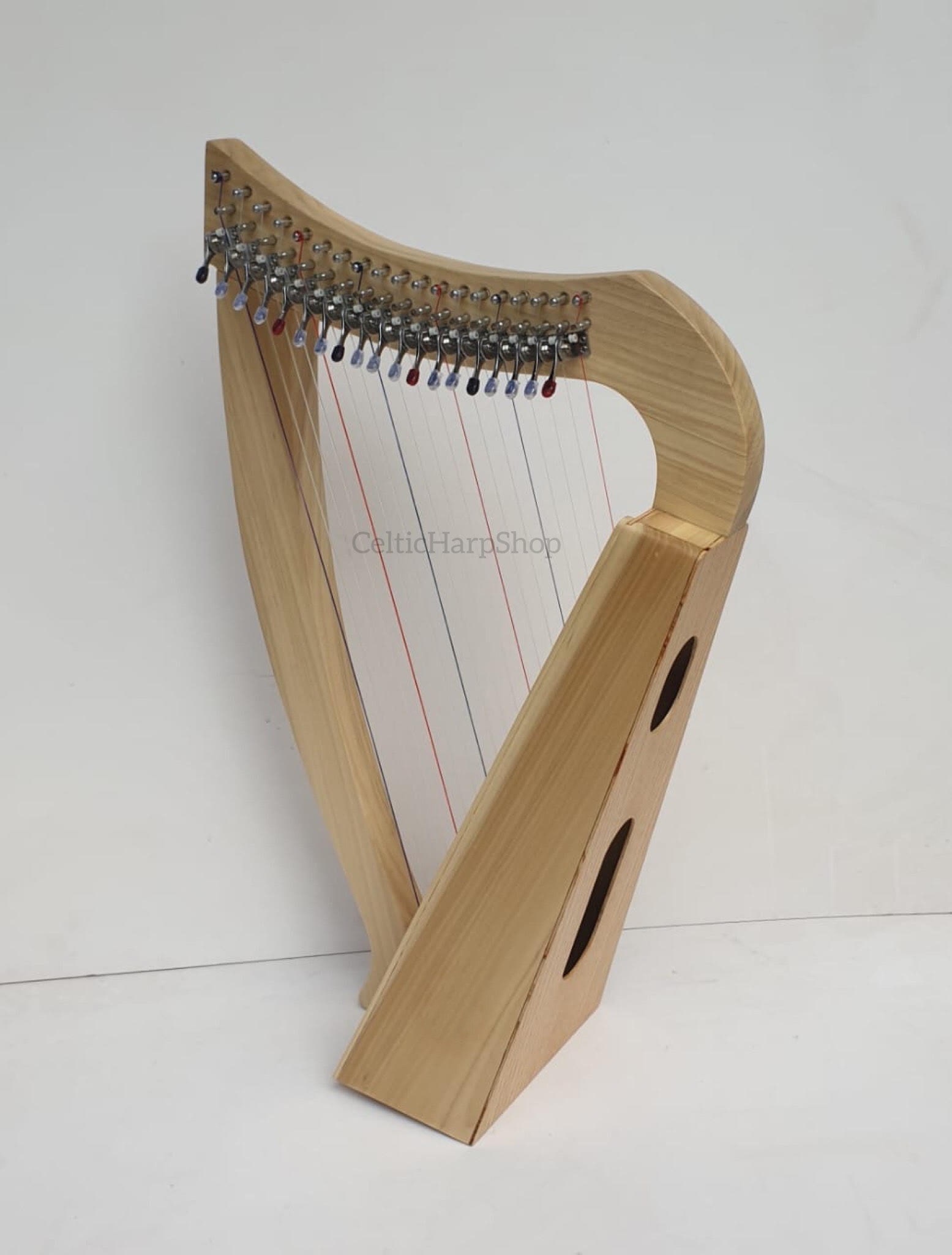 19 Strings Baby Harp, Irish Harp, Celtic Music | Handmade