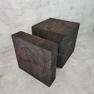 Live Edge Tables, Stump Side Table, Tree Stump Table, natural wood table. By Dean Marino