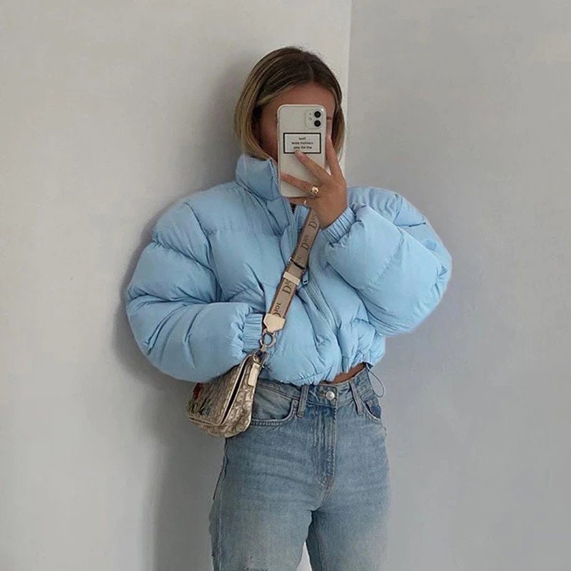 puffy cropped jacket