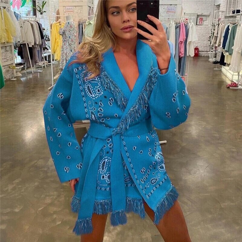 Boho Tassel Cardigan - Etsy